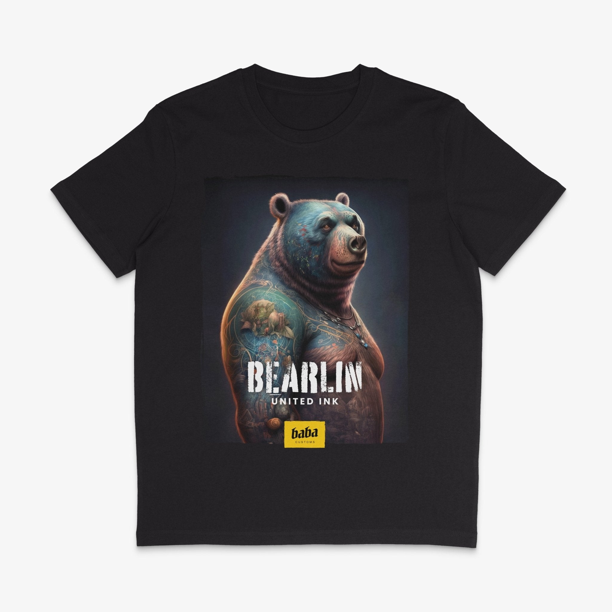 Organic T-Shirt »Bearlin United Ink« unisex - Baba Customs®